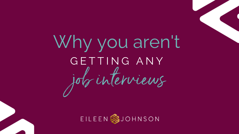 Wondering why you aren't getting job interviews? We talk about how to not let the crickets get you down while you search for a new job.