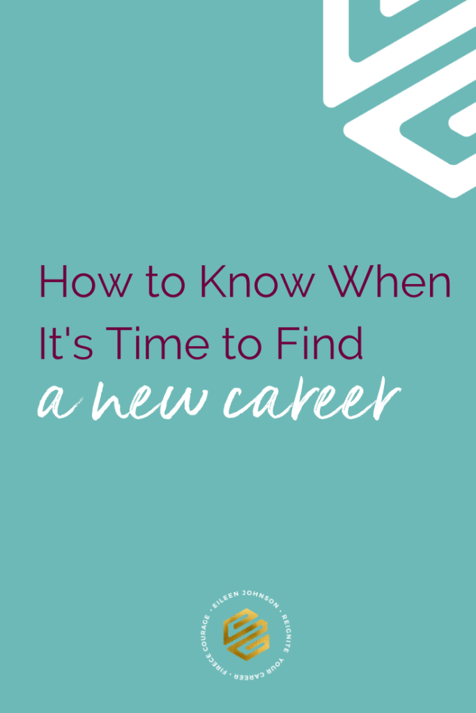 If you’re facing burnout at work, reevaluate your situation. You may find it’s time to find a new career. Reward yourself with a challenging job.