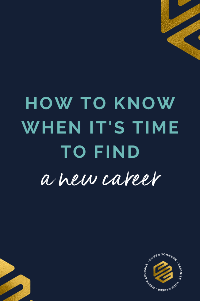 If you’re facing burnout at work, reevaluate your situation. You may find it’s time to find a new career. Reward yourself with a challenging job.